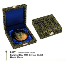 Songket Box With Crystal Medal NC8117<br>NC8117